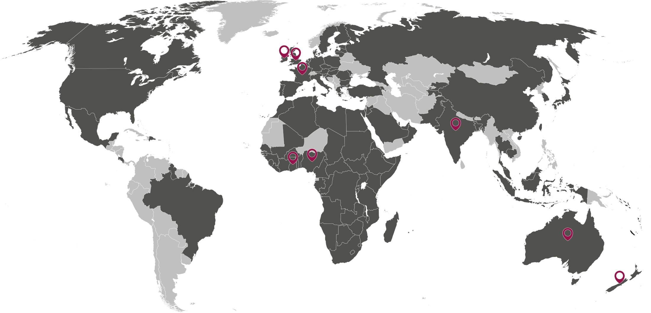 DMAG's global team of over 60 consultants has worked across a range countries